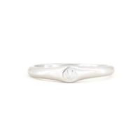 MY JEWELLERY | Initial ring zilver 1